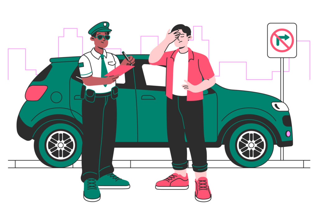 Tips to Avoid Traffic Violations in Delhi